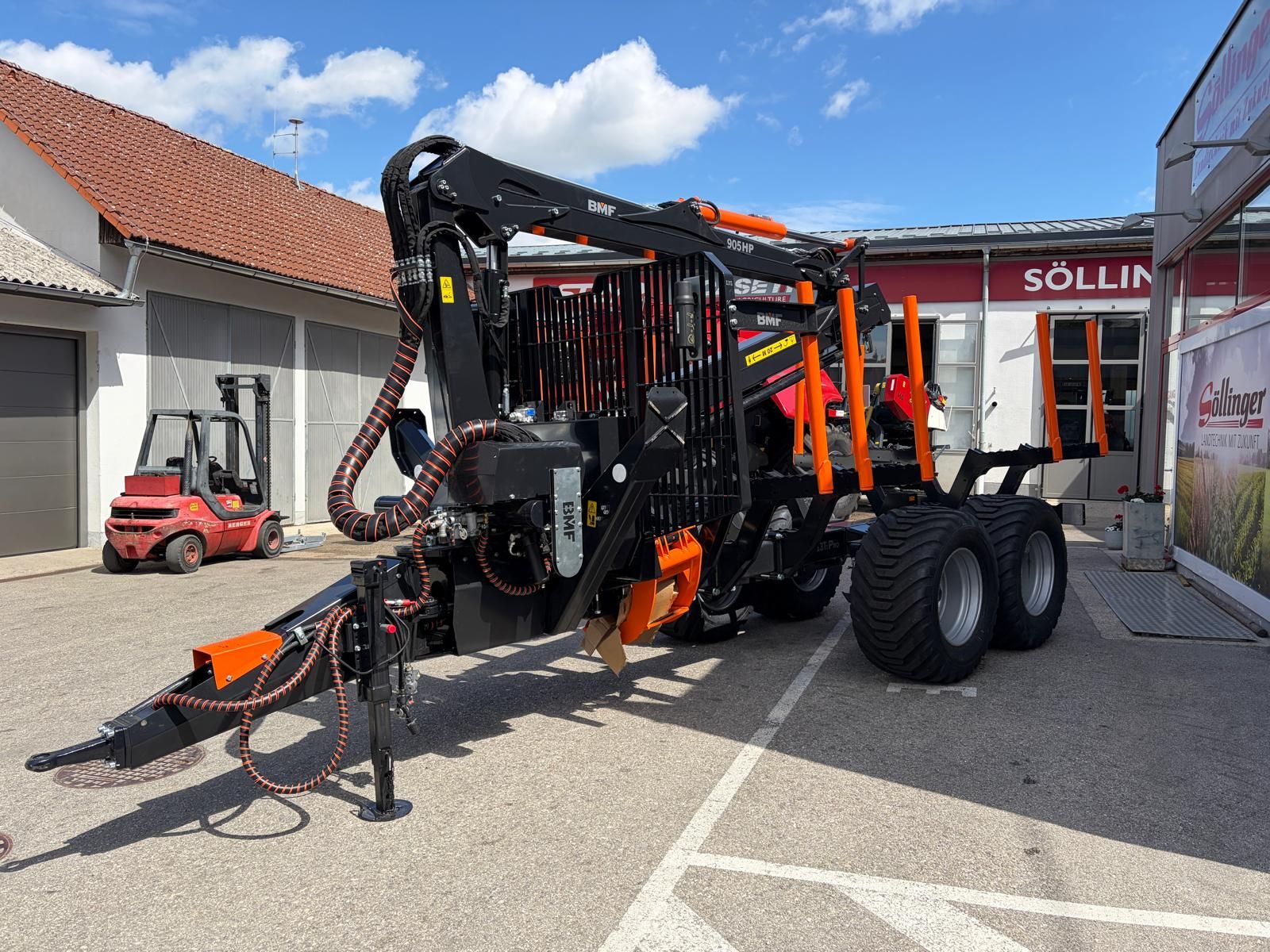 BMF 13T1 mit BMF 905 HP Kran