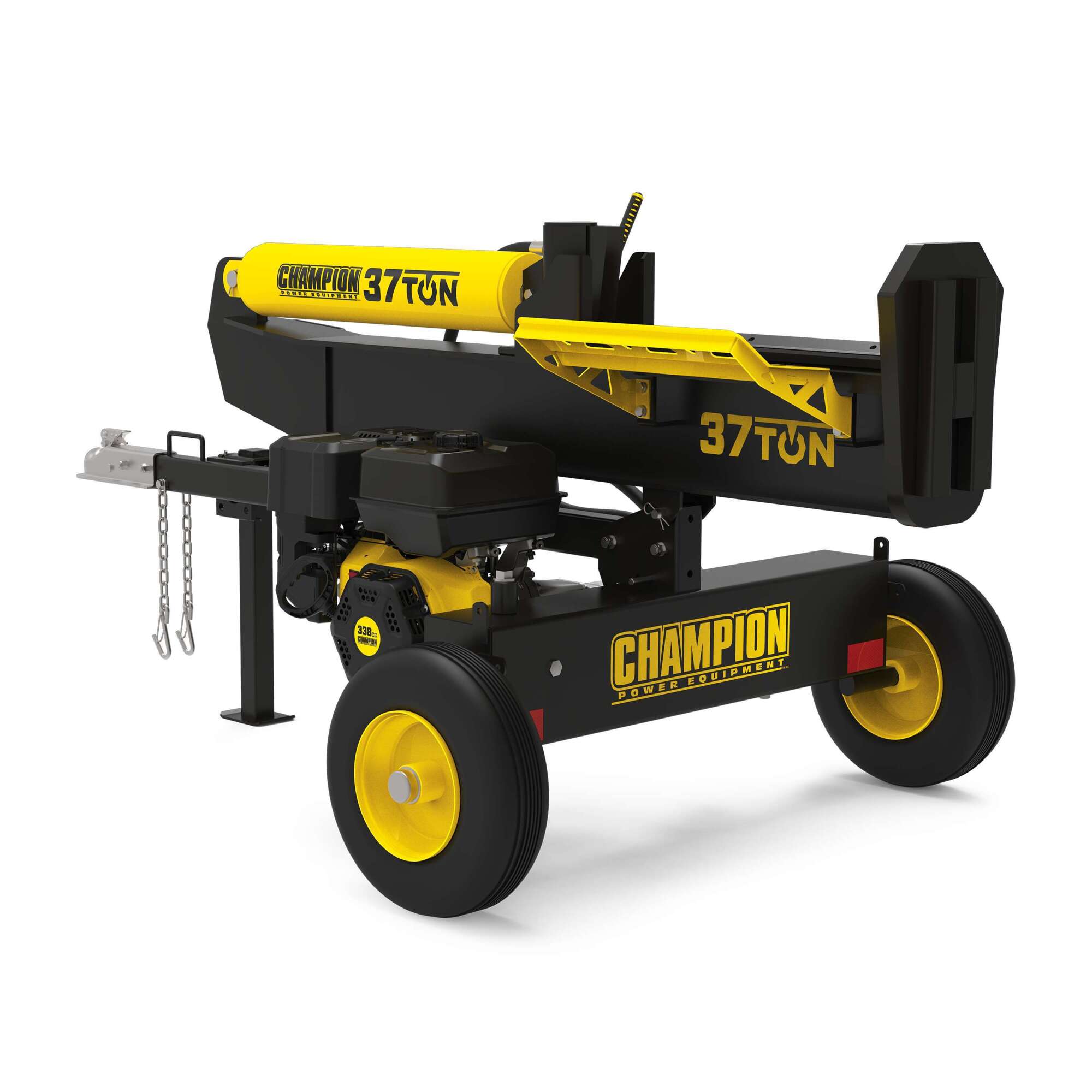 Champion Power Equipment, Champion Horizontal-/Vertikal-Holzspalter, 37 Tonnen, Spaltkraft 37 Tonnen, max. Stammdurchmesser 24 Zoll, max. Stammlänge 24 Zoll, Modell 201314 (Art.-Nr. 6096728)