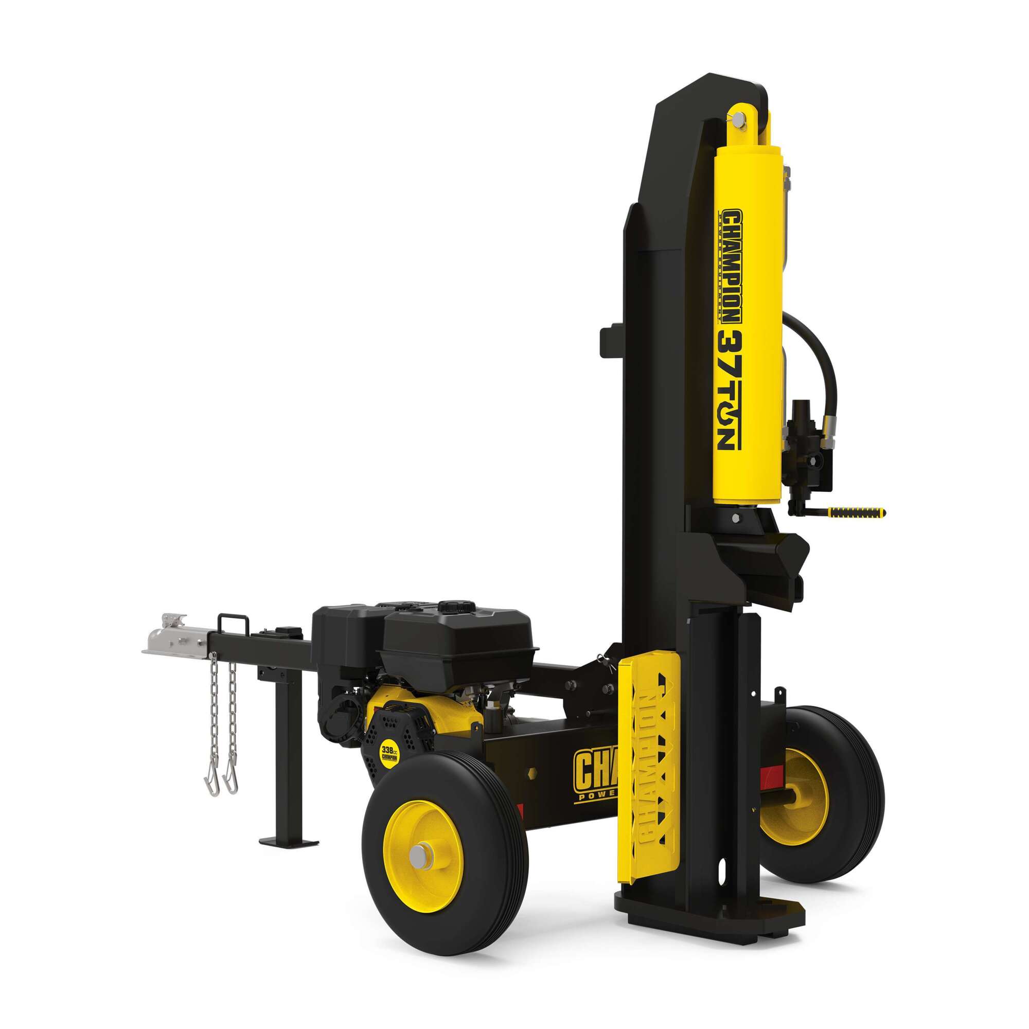Champion Power Equipment, Champion Horizontal-/Vertikal-Holzspalter, 37 Tonnen, Spaltkraft 37 Tonnen, max. Stammdurchmesser 24 Zoll, max. Stammlänge 24 Zoll, Modell 201314 (Art.-Nr. 6096728)