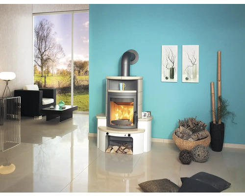 Kaminofen Hark Avenso GT ECOplus Keramik creme 8 kW