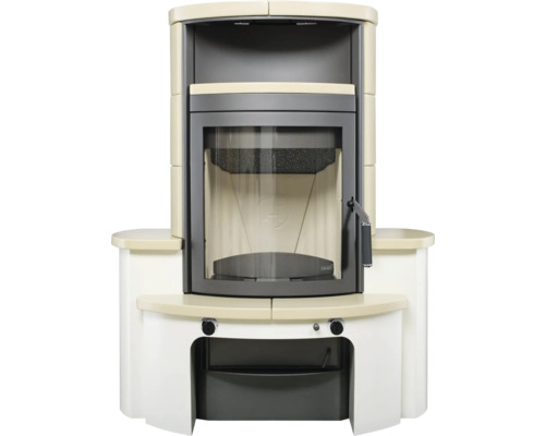Kaminofen Hark Avenso GT ECOplus Keramik creme 8 kW