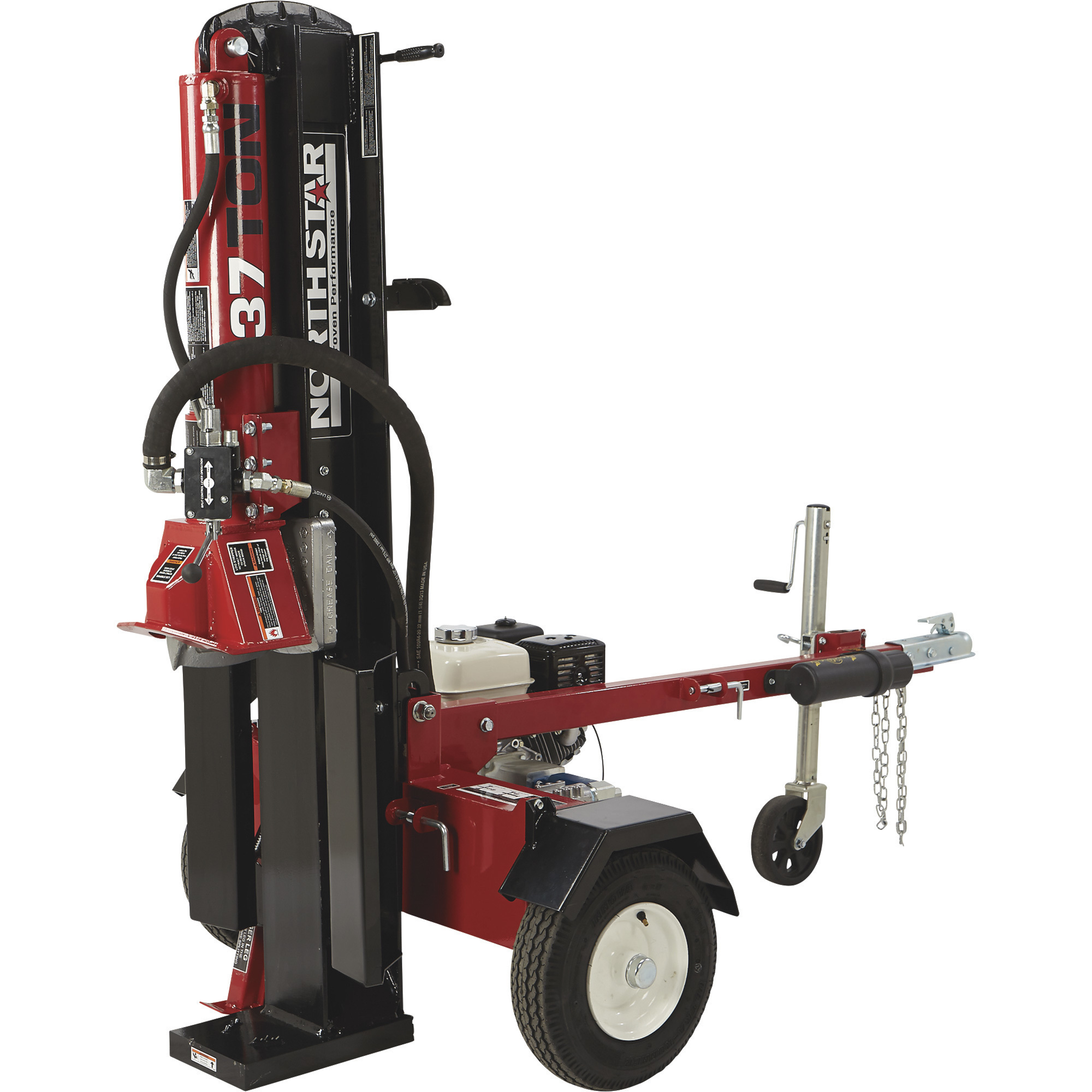 NorthStar Horizontal-/Vertikal-Holzspalter, 37 Tonnen, 270-cm³-Honda-GX270-Motor (Art.-Nr. 1131)