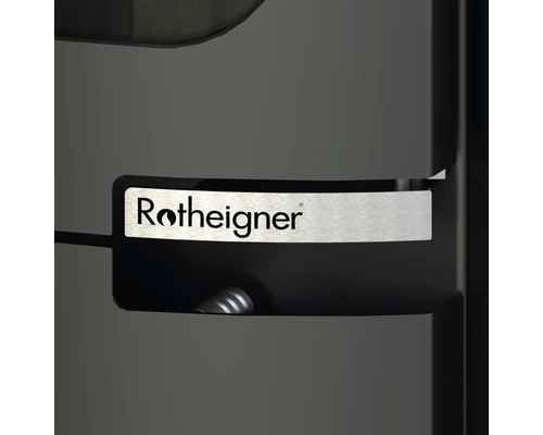 Rotheigner Kaminofen Bern Kalkstein Stahl schwarz 7 kW