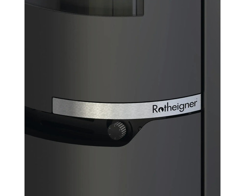 Rotheigner Kaminofen Wallis automatik Stahl schwarz 6 kW